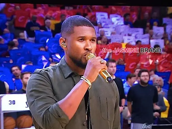 Usher Performs National Anthem At NBA Finals Game [WATCH]