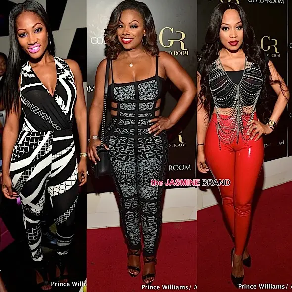 Kandi Burruss, Monyetta Shaw, Erica Dixon, Marlo Hampton, Tammy Rivera Party At ATL’s Goldroom [Photos]
