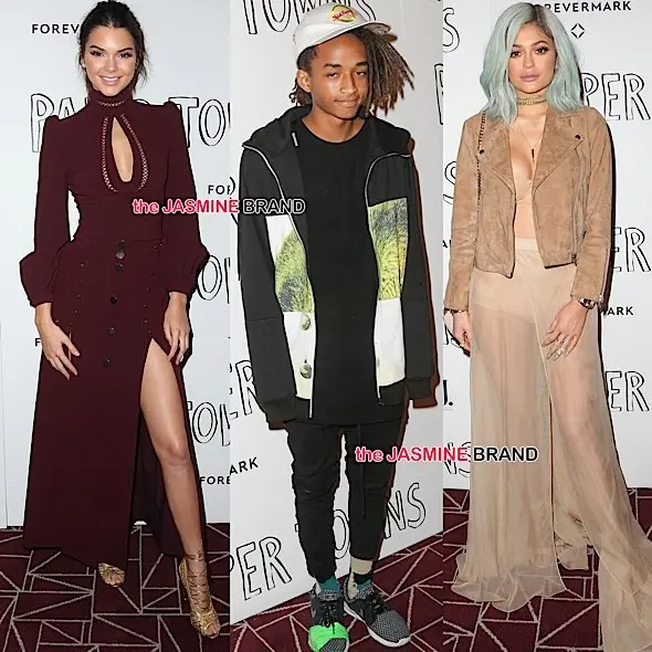 Jaden Smith, Kylie Jenner, Kendall Jenner, Cara Delevingne Attend ‘Paper Towns’ Premiere [Photos]