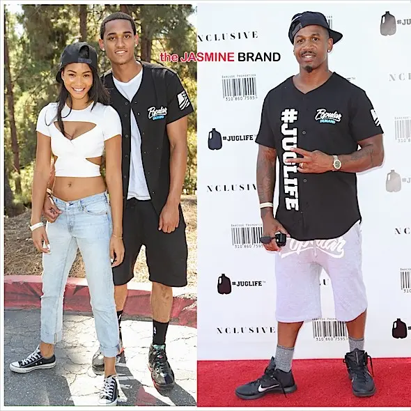 Chanel Iman & NBA Boyfriend Jordan Clarkson Hit Juglife Game + Stevie J, Laura Govan, Matt Barnes, Nick Young Attend [Photos]