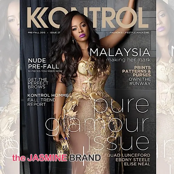 Basketball Wives LA’s Malaysia Pargo Snags KONTROL Cover [Photo]
