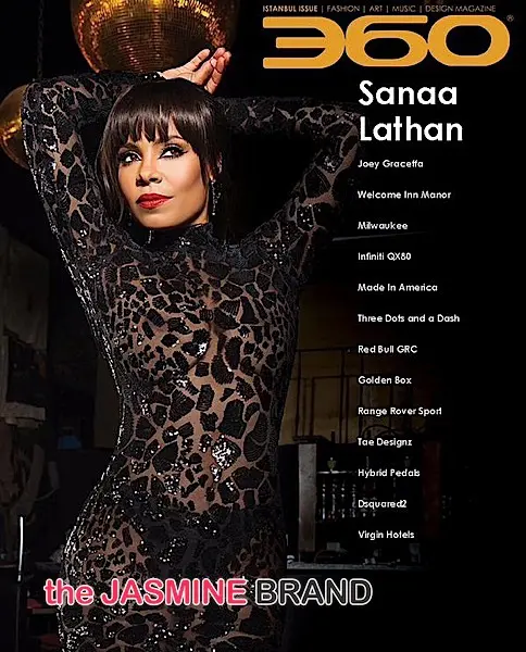 Sanaa Lathan For 360 Magazine [Photos]