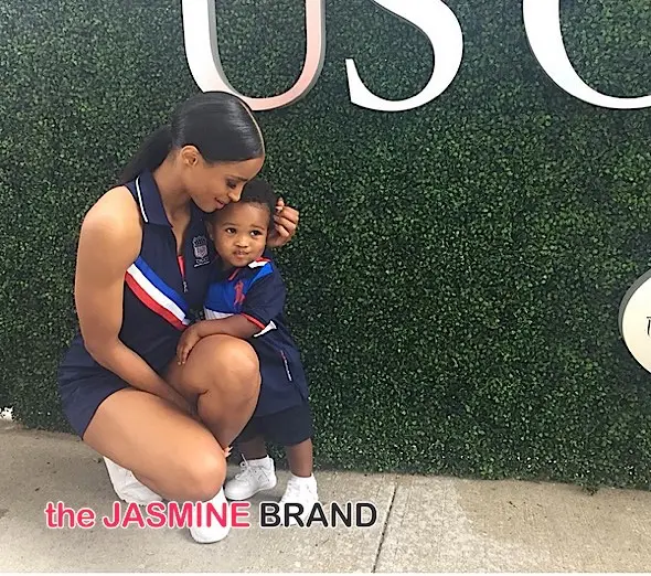 Ciara Performs ‘God Bless America’ At US Open, Brings Baby Future [VIDEO]
