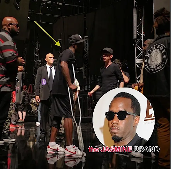 The Show Must Go On! An Injured Diddy Still Plans to Perform at Award Show [Photos]