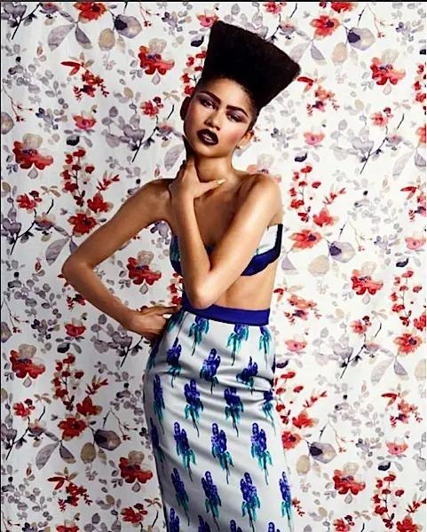 Hair Envy! Zendaya Channels Grace Jones, Diana Ross in New Shoot [Photos]