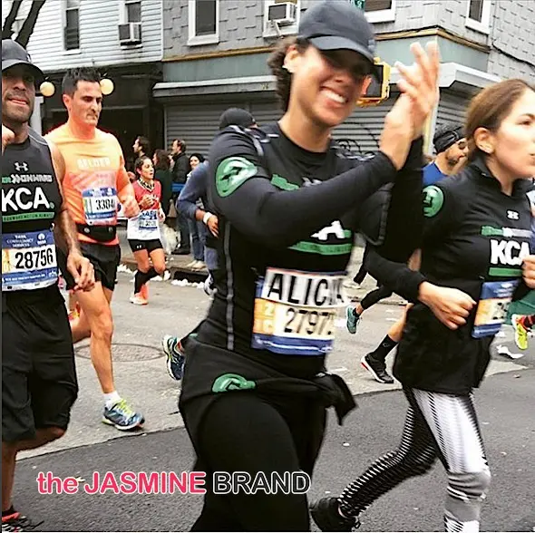 Alicia Keys Runs NYC Marathon! [Photos]