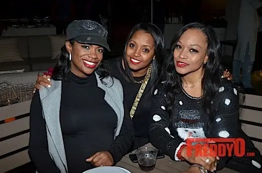 Kandi Burruss, Todd Tucker, Keshia Knight-Pulliam, Monyetta Shaw Spotted at Holiday Party [Photos]