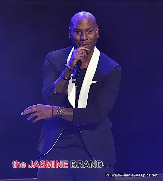 Tyrese Pushes Female Fan Who Runs On Stage