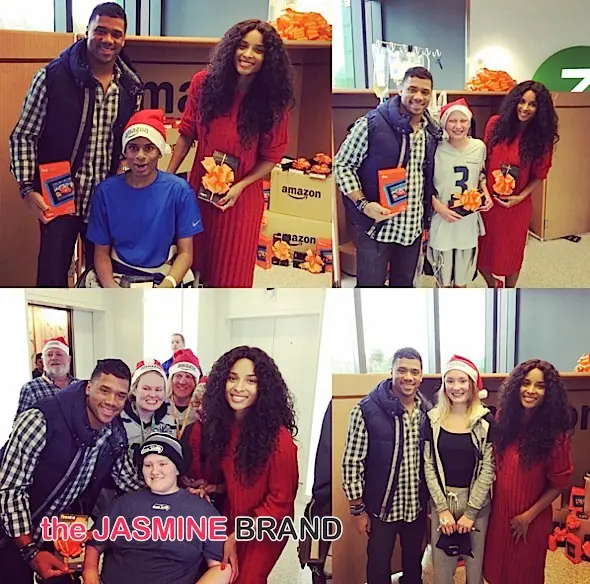 Ciara, Russell Wilson & Chris Pratt Give Seattle Children’s Hospital 300 Kindles! [Photos]