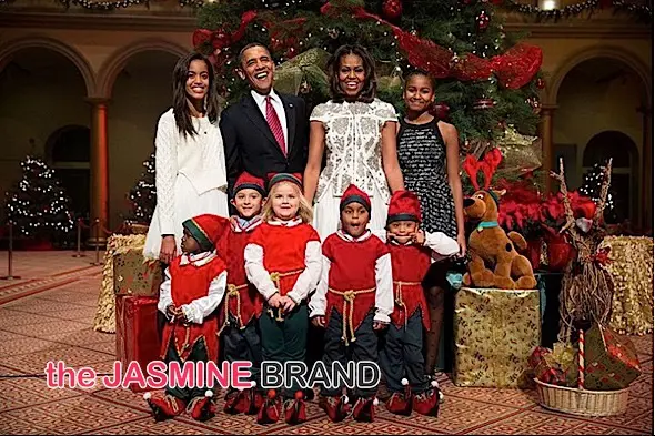 Stars Celebrate Christmas! Obama’s, Mariah Carey, Lil Wayne, Oprah, Steph Curry, Kevin Hart [Photos]