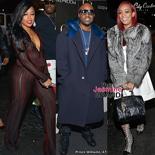 Monica, Trina & Rico Love Party at ATL’s Goldroom [Photos]