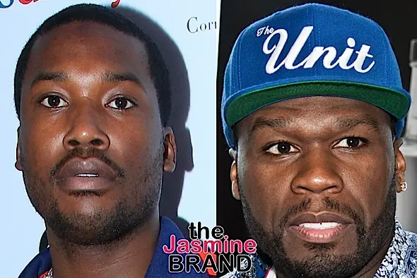 50 Cent Continues to Slander Meek Mill [Photos]
