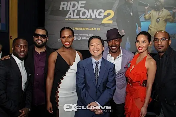 Kevin Hart, Ice Cube, Tika Sumpter, Olivia Munn Host ‘Ride Along 2’ In Miami [Photos]