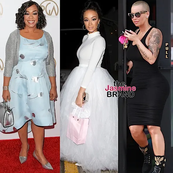 Celebrity Stalking: Shonda Rhimes, Draya Michele, Amber Rose, Spike Lee, Chris Rock, Cheryl Boone Isaacs [Photos]