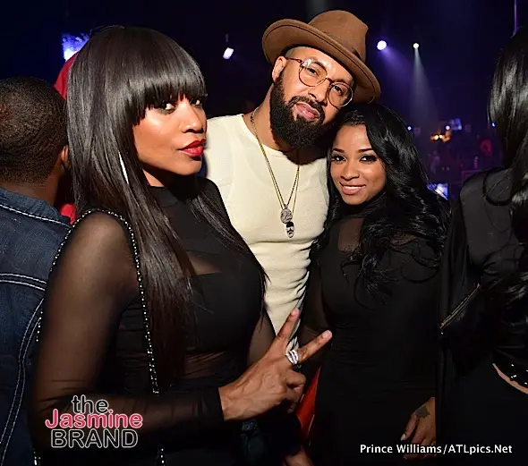 Floyd Mayweather, Jeezy, Toya Wright, Monyetta Shaw, DJ Drama Party At CIAA