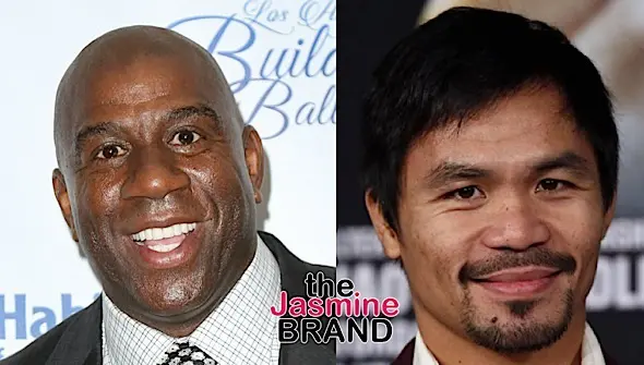 Magic Johnson Boycotting Manny Pacquiao Fights Over Anti-Gay Comments: I’m glad Nike ended his contract!