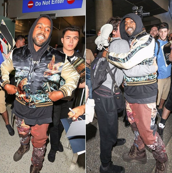 Kanye West Breaks Up Paparazzi Fight [VIDEO]