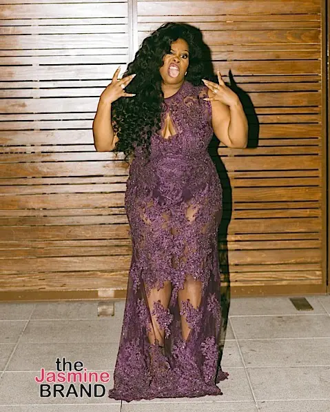 Amber Riley Celebrates ’30 Flirty’ Birthday Bash: Brandy, Jussie Smollet, Faith Evans Attend [Photos]