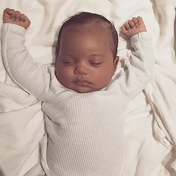 Kim Kardashian Debuts Saint West [Photo]