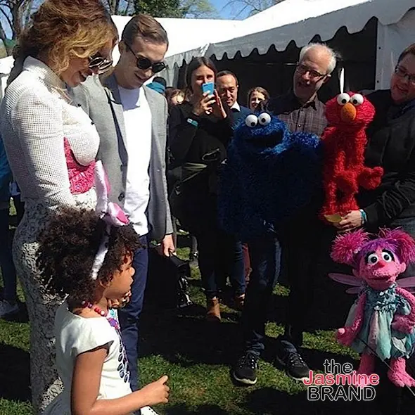 Beyonce, Blue Ivy, Jay Z, Tina Knowles, Shonda Rhimes, Monica, Angela Simmons & Black-ish Cast Hit the Easter Egg Hunt Roll [Photos]