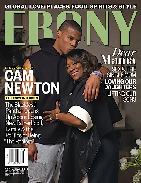 NFL’er Cam Newton Covers EBONY [Photos]