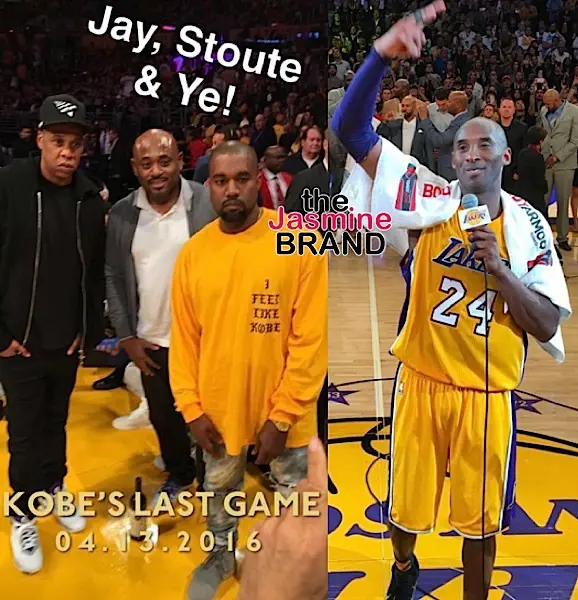 Kobe Bryant Scores 60 In Final Game + Jay Z, Kendrick Lamar, Snoop, Magic Johnson Attend [Photos]