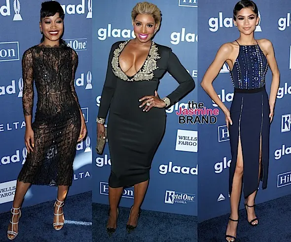 NeNe Leakes, Zendaya, Kat Graham, Garcelle Beauvais, Keke Palmer Hit the GLAAD Red Carpet