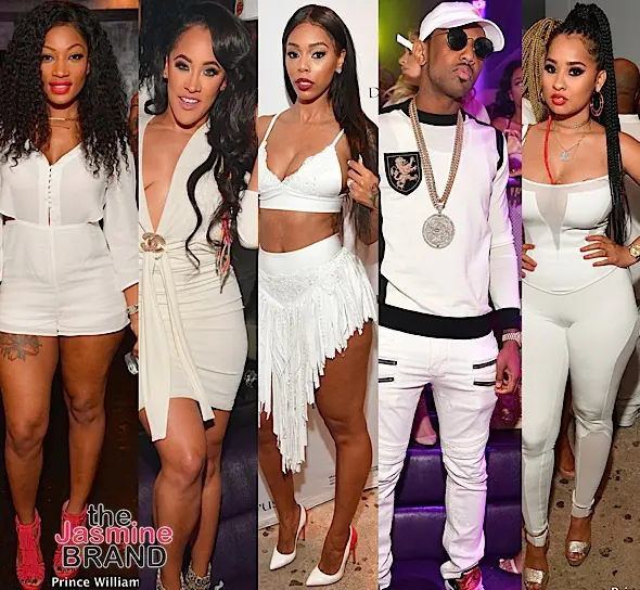 Erica Dixon, Natalie Nunn, Bambi, Fabolous, Tammy Rivera Hit ATL White Party [Photos]