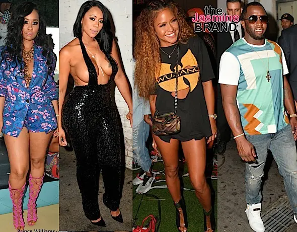 Diddy, Cassie, French Montana, Deelishis, DJ Khaled, MGK, Jessica White & More Celebs Invade LA [Photos]