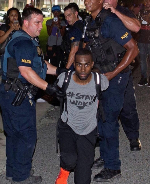 Activist DeRay Mckesson Arrested During Protest [VIDEO]