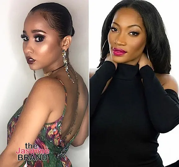 Reality Stars Tammy Rivera & Erica Dixon Take Subliminal Loyalty Shots [VIDEO]