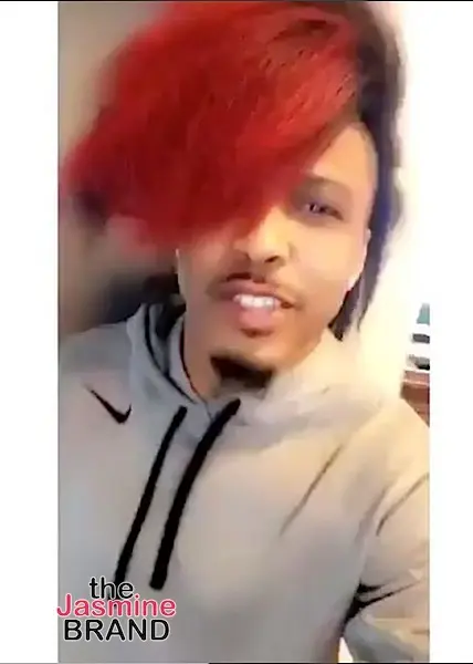 August Alsina Goes Red, Eric Benet & Tamia In Studio, Jay Z Attends Wedding + Adrienne Bailon