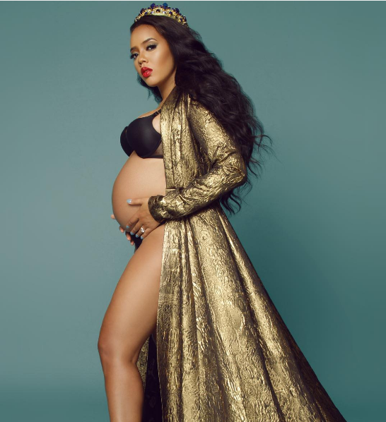 See Angela Simmons’ Haute Pregnancy Shoot! [Photos]