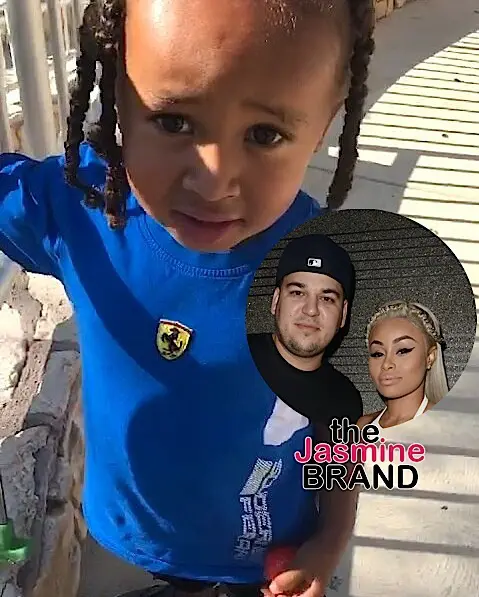 Rob Kardashian Teaches Blac Chyna’s Son Not to Curse [VIDEO]
