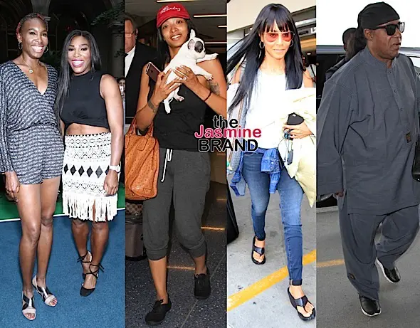 Venus & Serena Williams, Princess Love, Jada Pinkett-Smith, Stevie Wonder, Garcelle Beauvais [Celebrity Stalking]