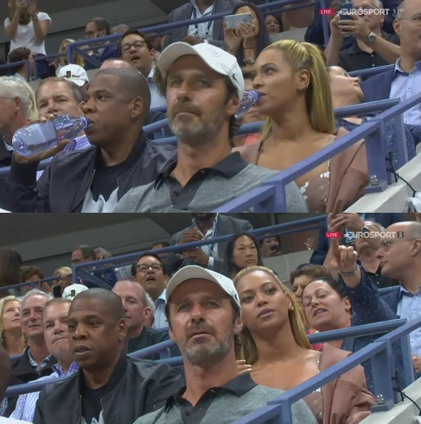 Beyonce & Jay Z Support Serena Williams at the US Open [Photos]