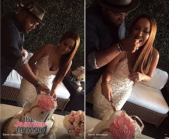 Adrienne Bailon & Israel Houghton Host Wedding Shower [Photos]