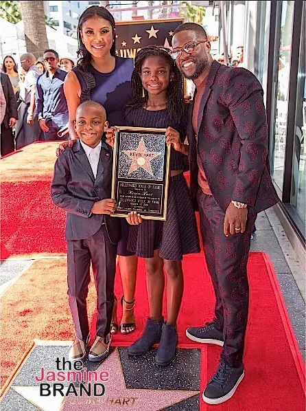 Kevin Hart Snags Star On Hollywood Walk of Fame: Torrei Hart, Ice Cube, Halle Berry Attend [Photos]