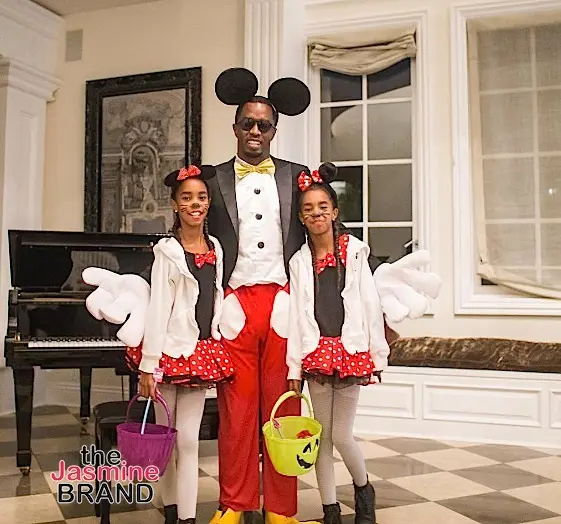 Diddy Takes Twin Daughters To School 1st Time Since Kim Porter’s Passing: Today The Journey Begins!