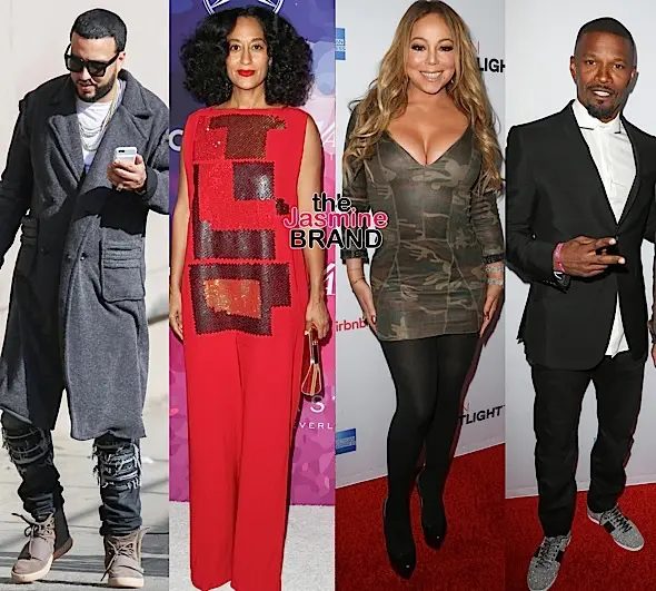 Celebrity Stalking: Cece Winans, Jasmine Sanders, French Montana, Tracee Ellis Ross, Mariah Carey, Jamie Foxx [Photos]