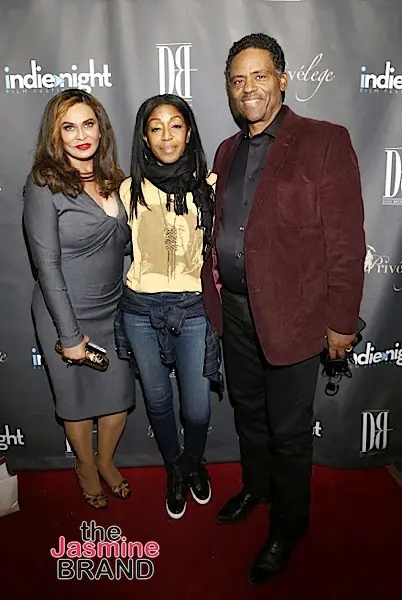 Jazsmin Lewis, Trae Ireland, Tina Lawson, Robi Reed Spotted At Indie Night