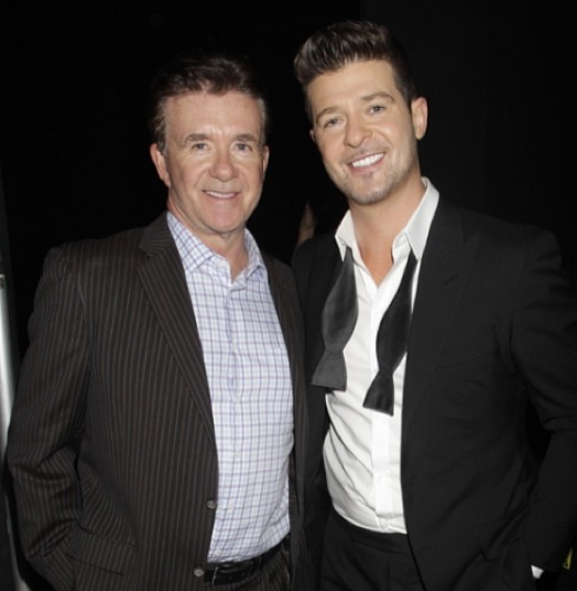 Robin Thicke Writes A Sweet Message After Father’s Death