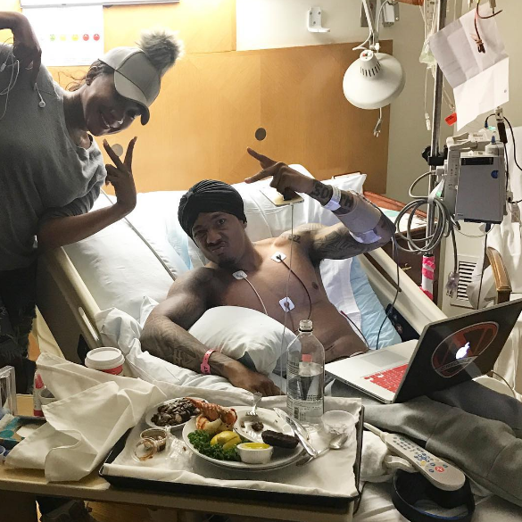 Nick Cannon Is Spending Christmas In the Hospital [VIDEO]