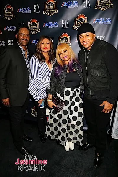 Bobby Brown, Magic Johnson, Cedric the Entertainer, Tina Lawson & LL Cool J Attend Pump Brothers Bash