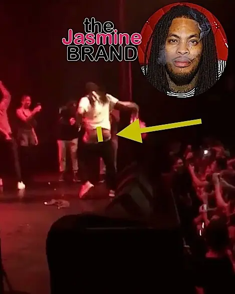 Rapper Waka Flocka Wipes Booty With Trump Jersey