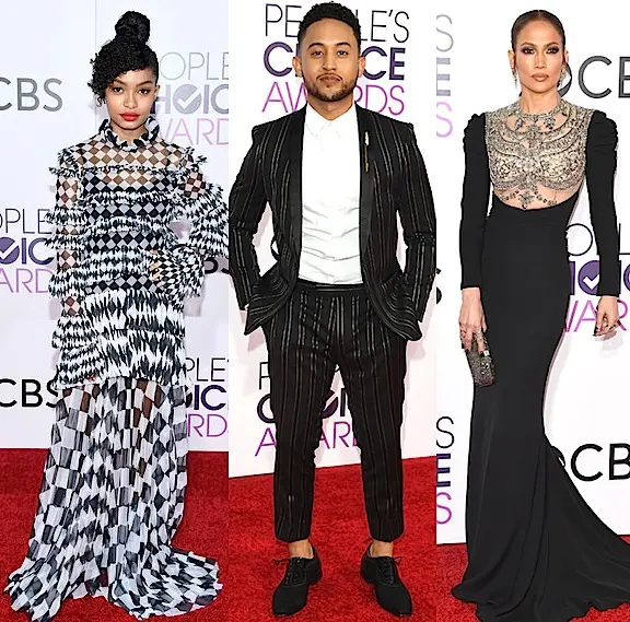 People’s Choice Awards Red Carpet: Priyanka Chopra, Fifth Harmony, Yara Shahidi, Tahj Mowry, J.Lo