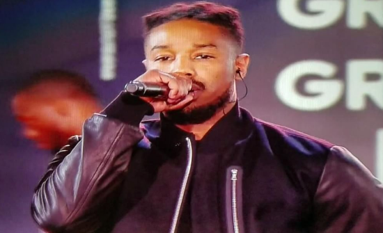 Michael B. Jordan, Jidenna Perform With The Roots At NBA All-Star Game [VIDEO]
