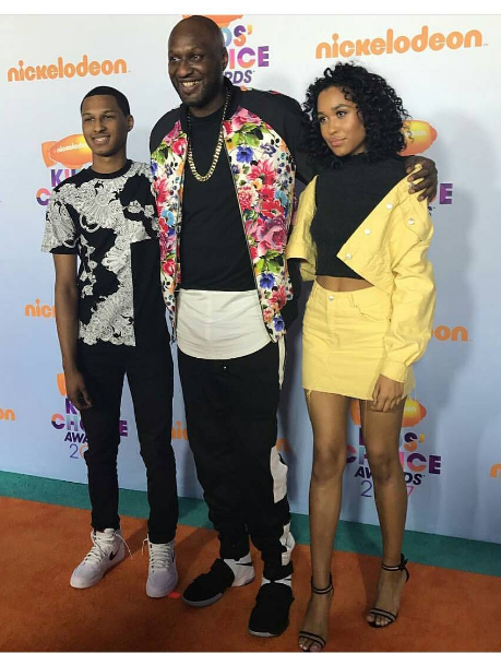 Kids Choice Awards: Nick Cannon, Mariah Carey & Dem Babies, Lamar Odom & His Adorable Kids + Blac Chyna & King Cairo