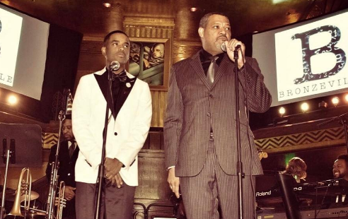 Larenz Tate & Laurence Fishburne Launch Podcast “Bronzeville”