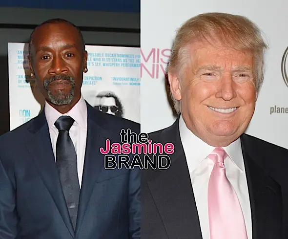 Don Cheadle Claims Trump Once Asked Friend: You ever f*ck*d a n*gg*r?